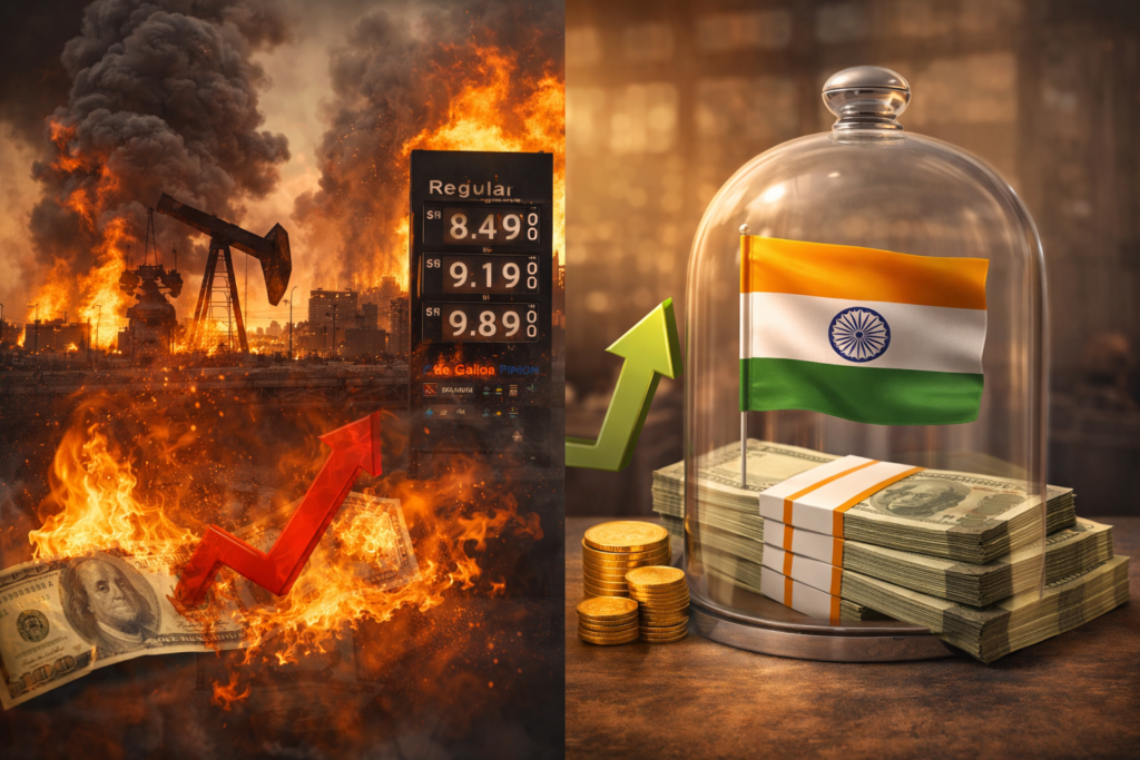 Middle East war inflation 2026: crucial global shock with India insulated